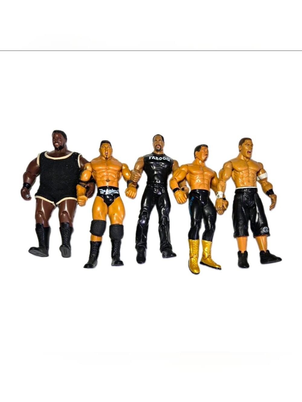 WWE Y2K Jakks Pacific Wrestling Figures, Batista, John Cena, Mark Henry, & More
